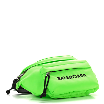 Balenciaga Nylon Small Wheel Beltpack Neon Green 4 of 8