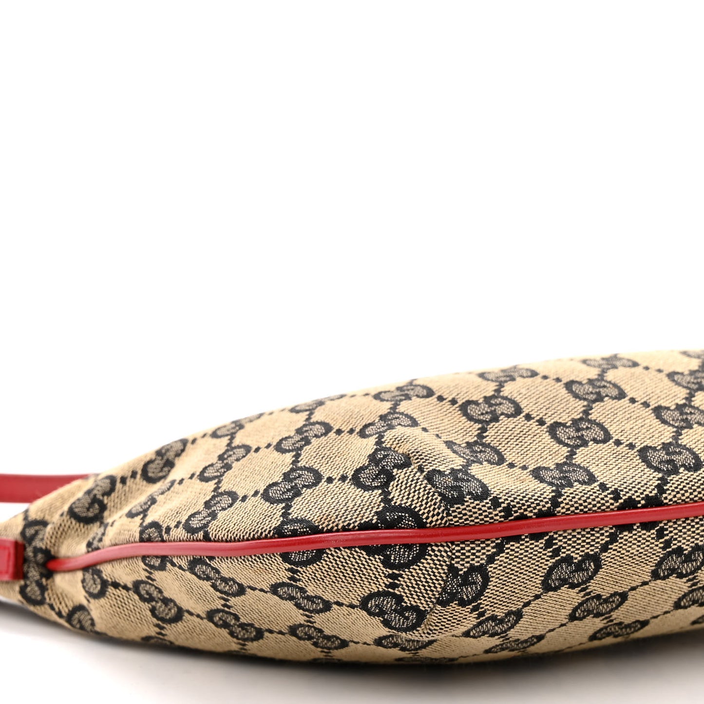 Monogram Pochette Black Red