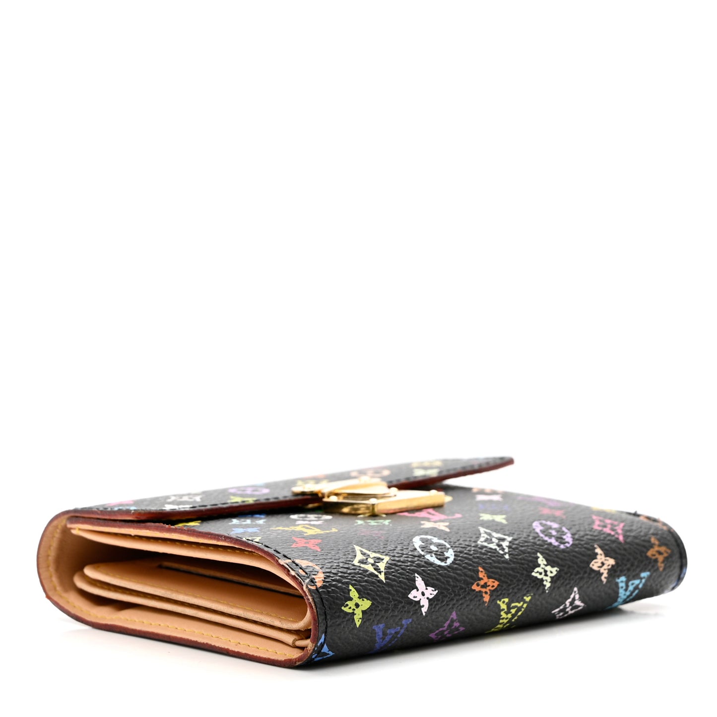 Monogram Multicolor Koala Wallet Black