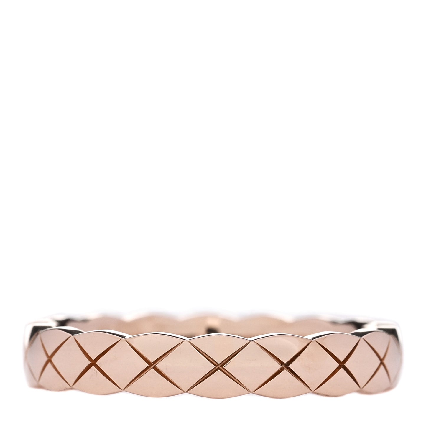 18K Beige Gold Mini Coco Crush Ring 51 5.75