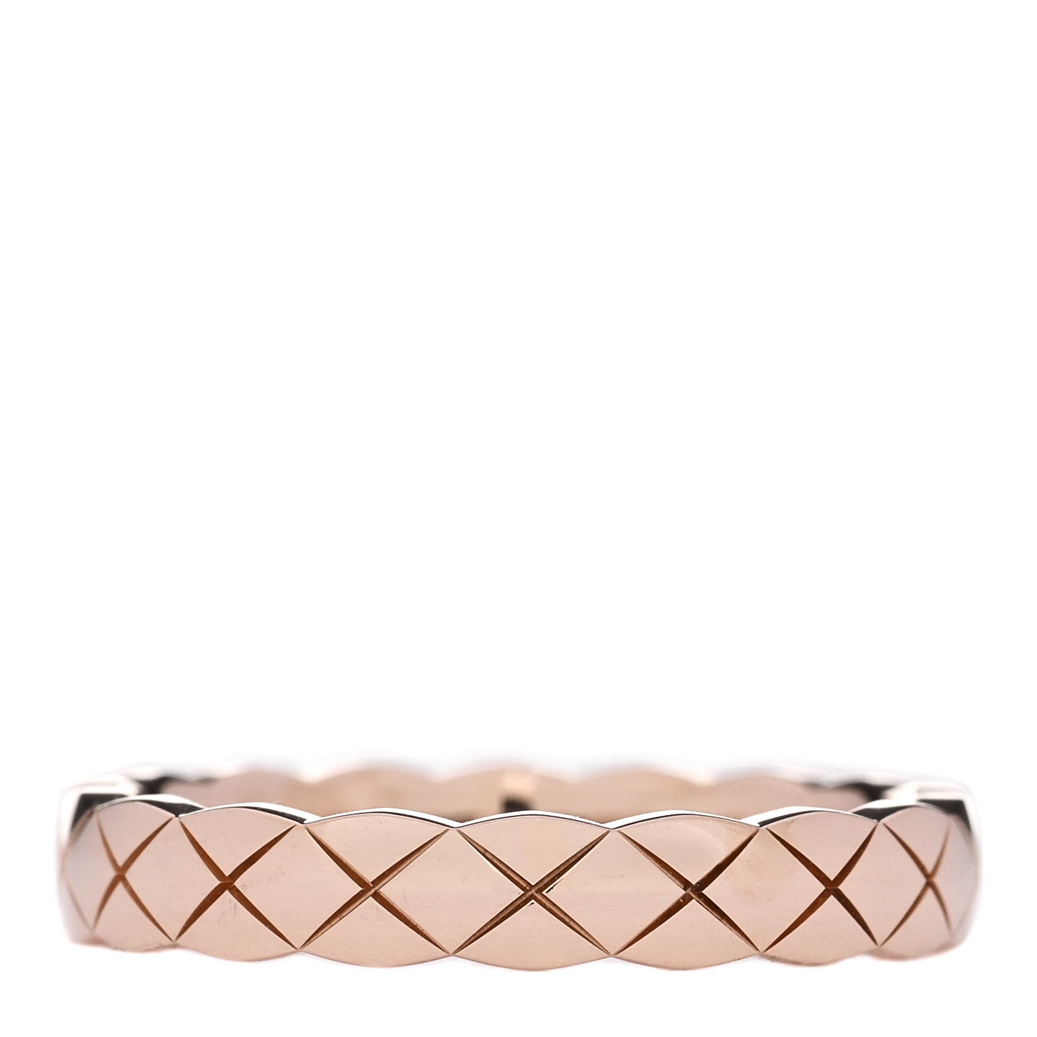 Chanel 18K Beige Gold Mini Coco Crush Ring 51 5.75 3 of 6