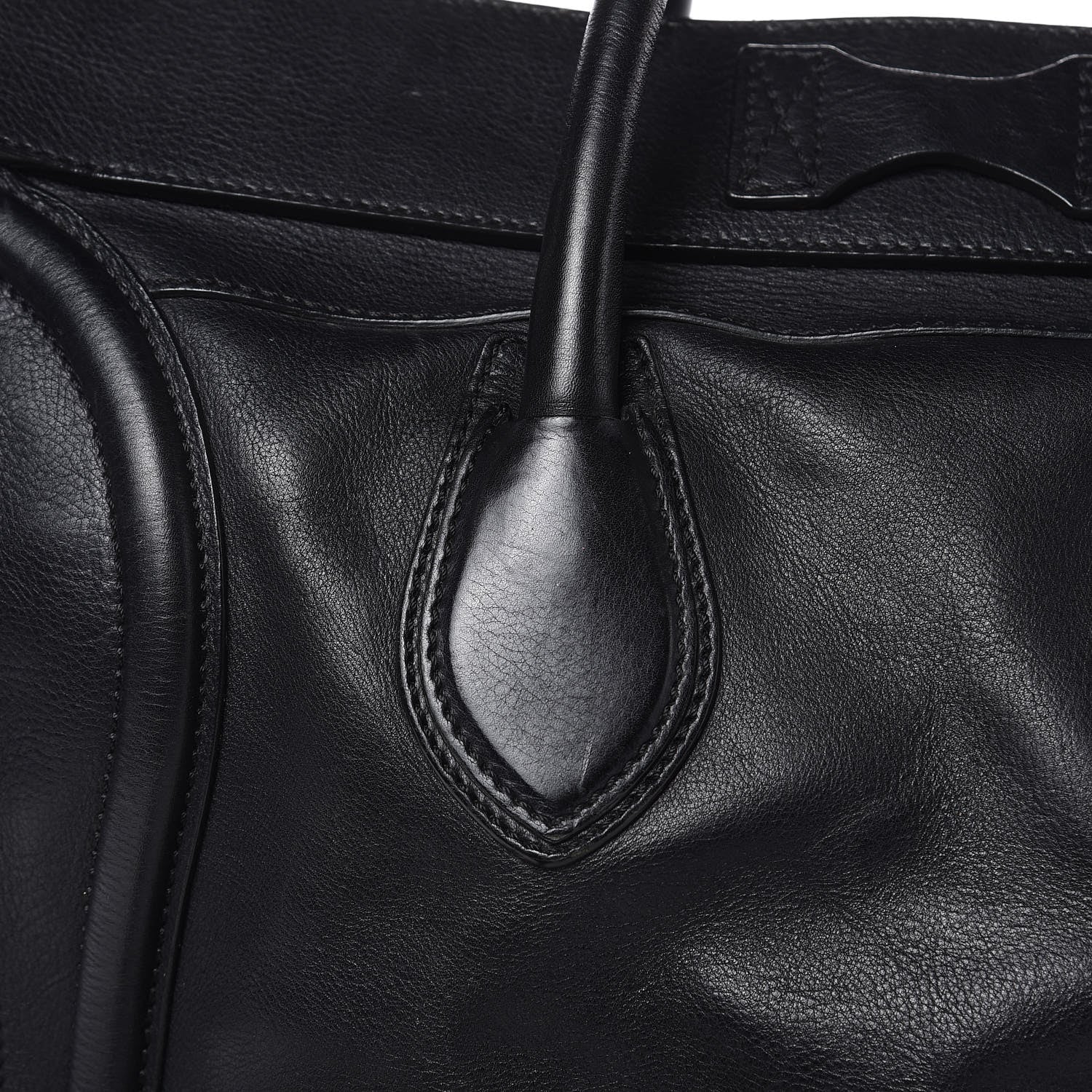 Celine Grained Calfskin Medium Luggage Black 14 of 16