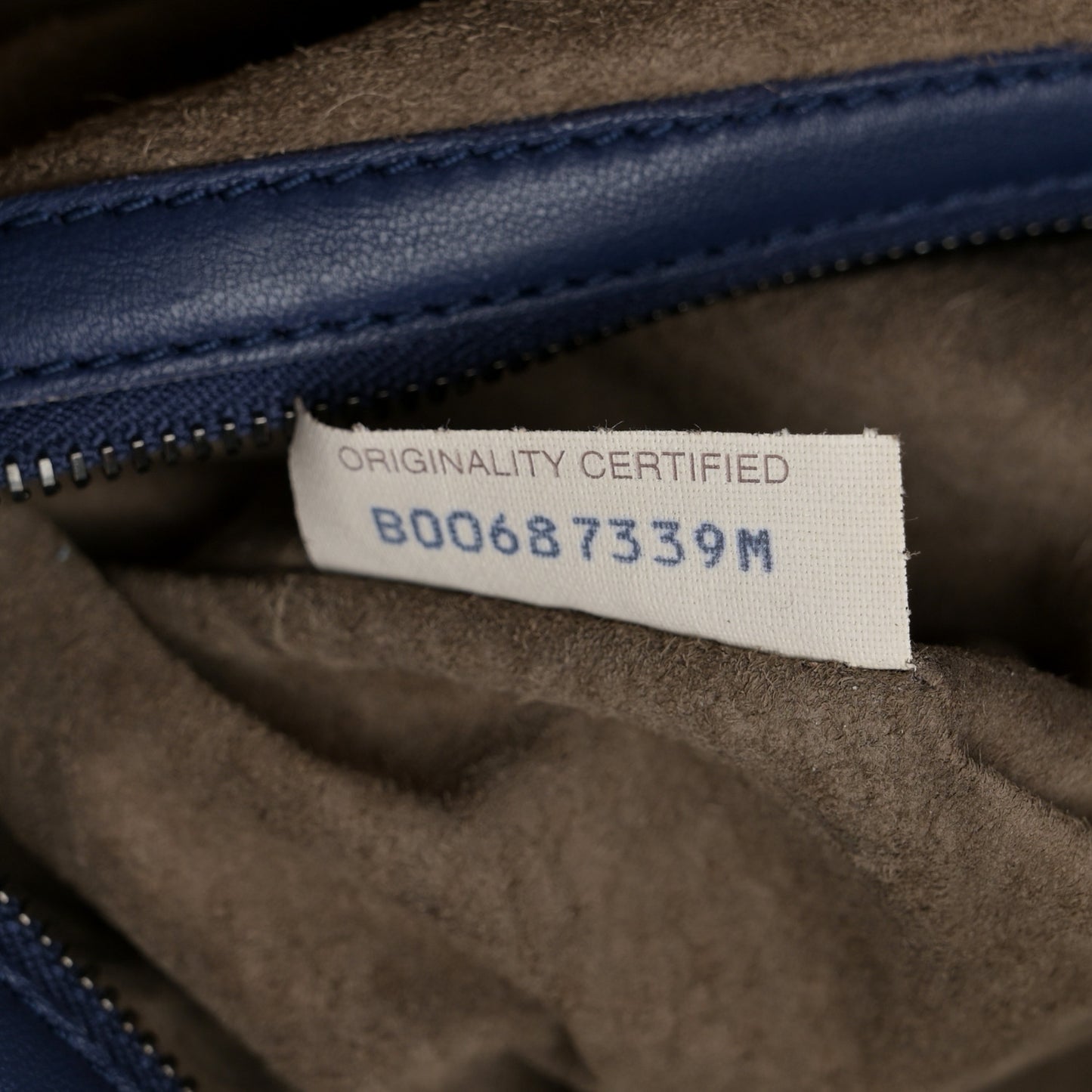 Nappa Intrecciato Maxi Convertible Tote Baltic Blue