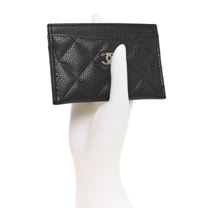 Chanel Caviar Quilted Card Holder Black 2 of 10
