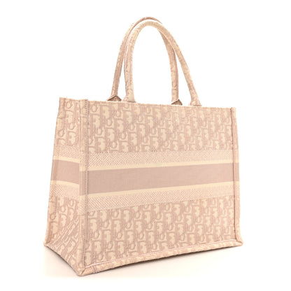Christian Dior Oblique Medium Book Tote Rose Des Vents 3 of 11
