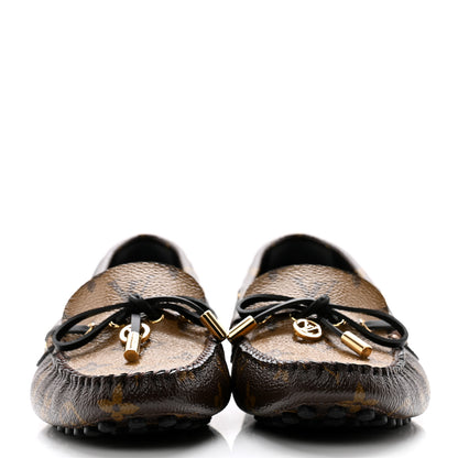 Louis Vuitton Patent Reverse Monogram Gloria Loafers 39 2 of 9