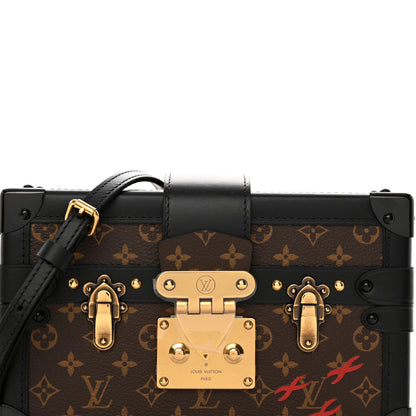 Louis Vuitton Monogram Petite Malle Black 7 of 11