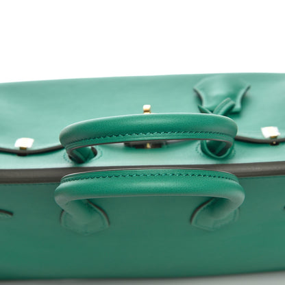Hermes Swift Birkin 25 Vert Vertigo 11 of 32