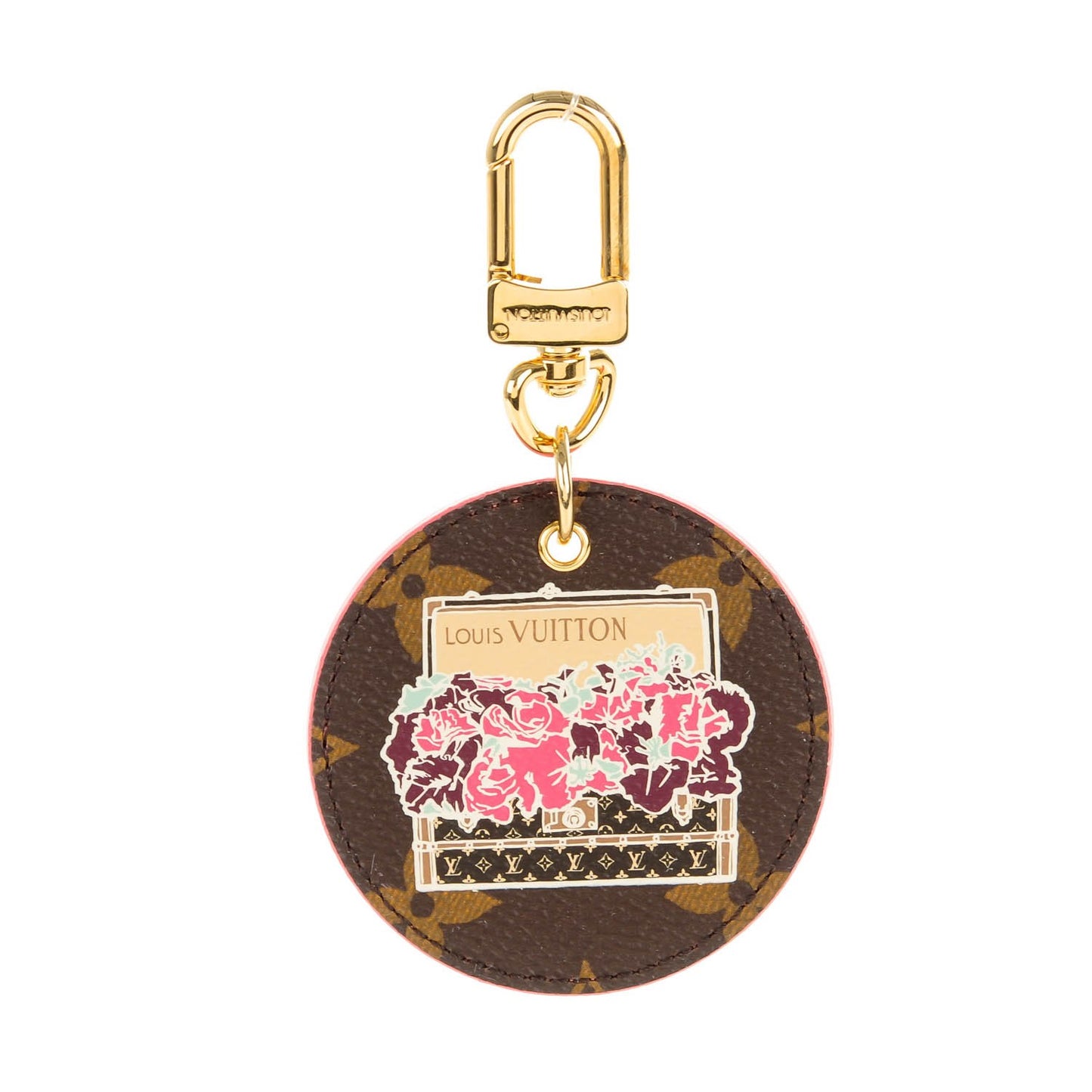 Monogram Illustre Posies Bag Charm