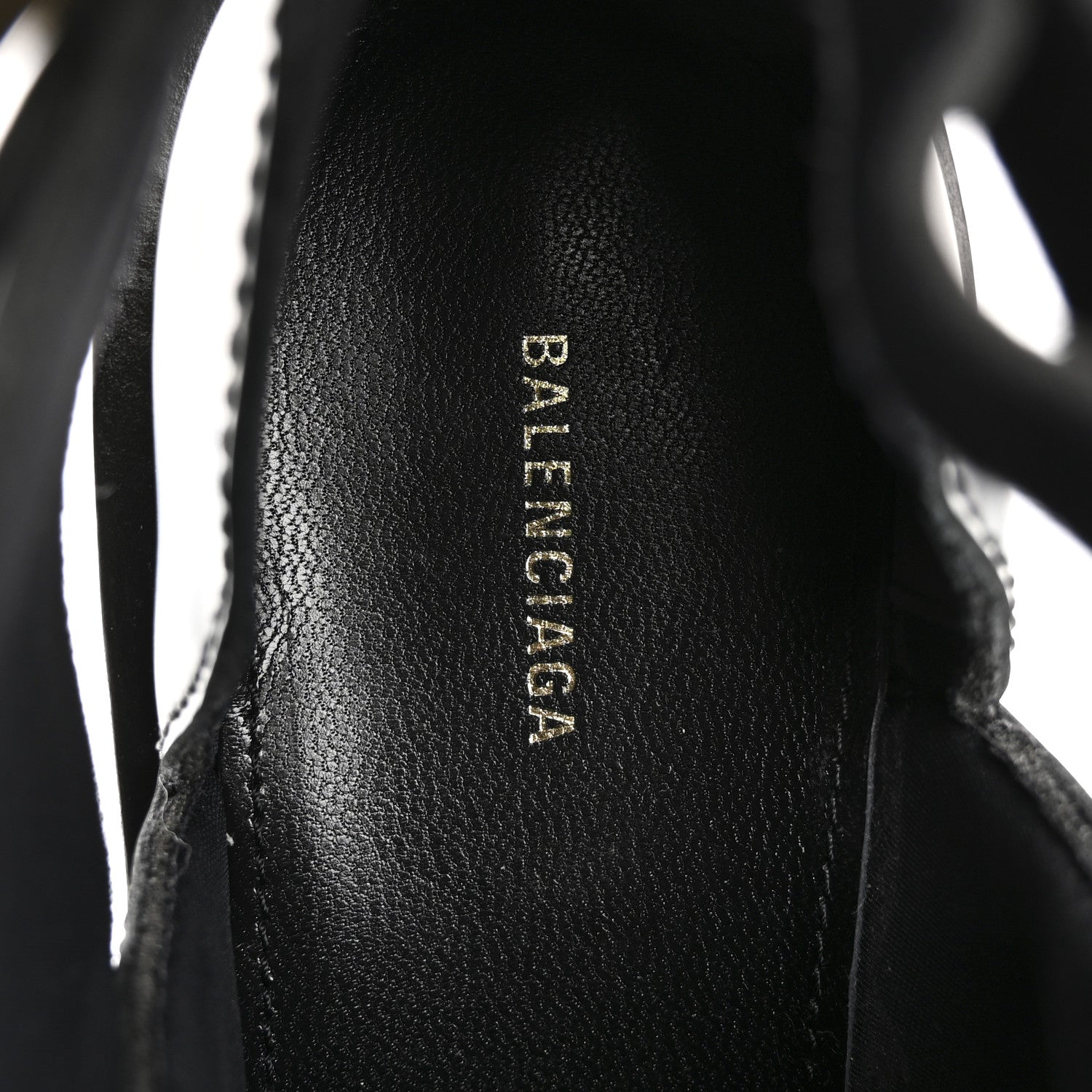 Balenciaga Brushed Calfskin Ceinture Ankle Boots 35.5 Black 7 of 8