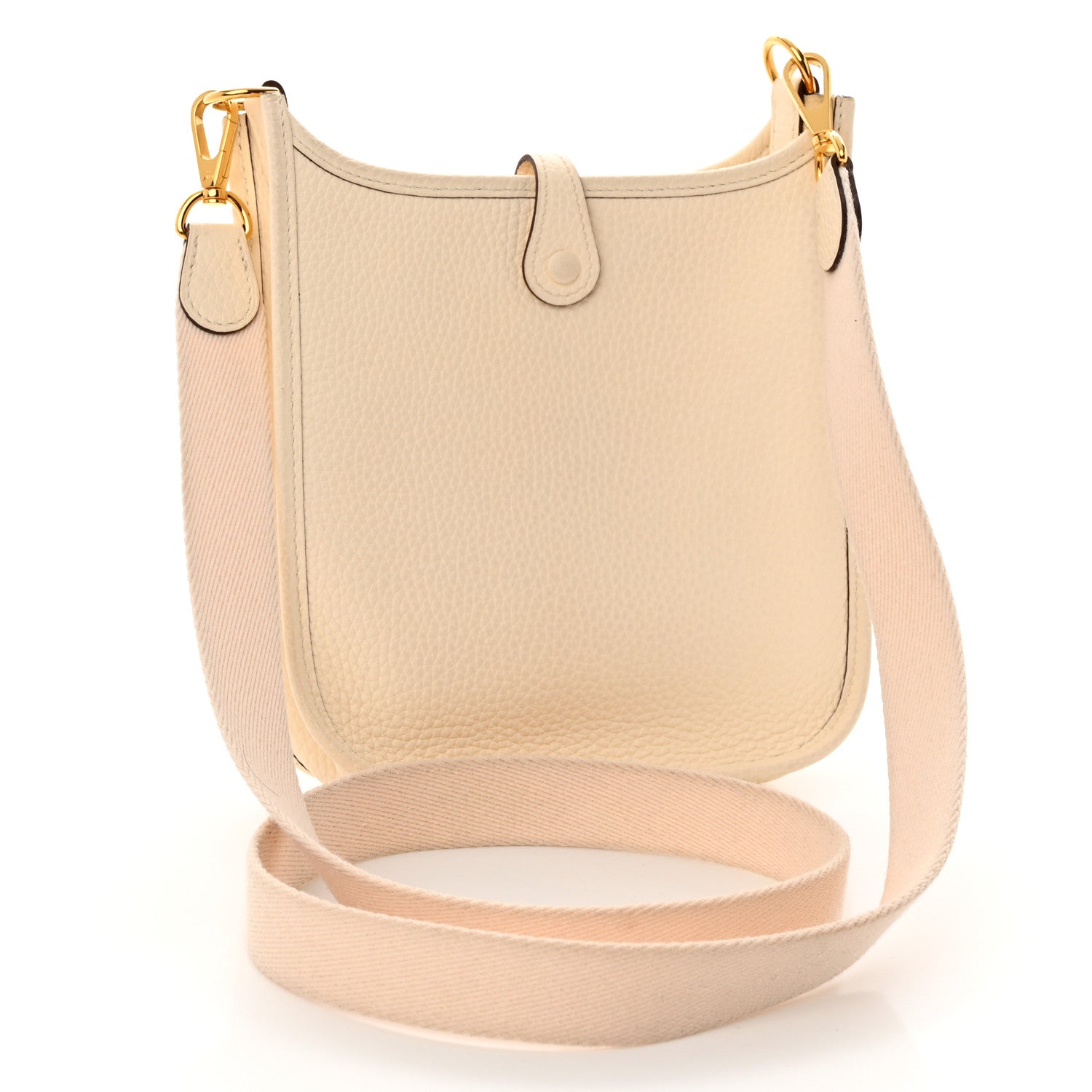 Hermes Taurillon Clemence Amazone Evelyne TPM Nata Craie 2 of 13