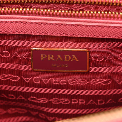 Prada Saffiano Medium Galleria Double Zip Tote Peonia 5 of 21