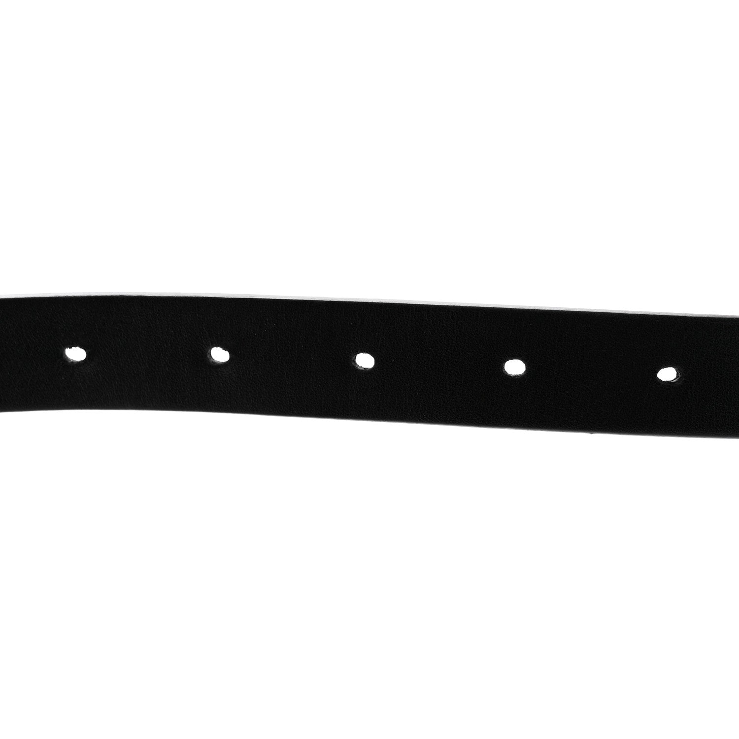 Christian Dior Calfskin Saddle Belt 75 30 Black 3 of 7