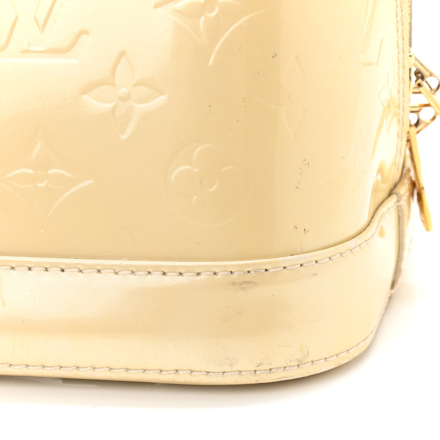 Louis Vuitton Vernis Alma PM Blanc Corail 15 of 21