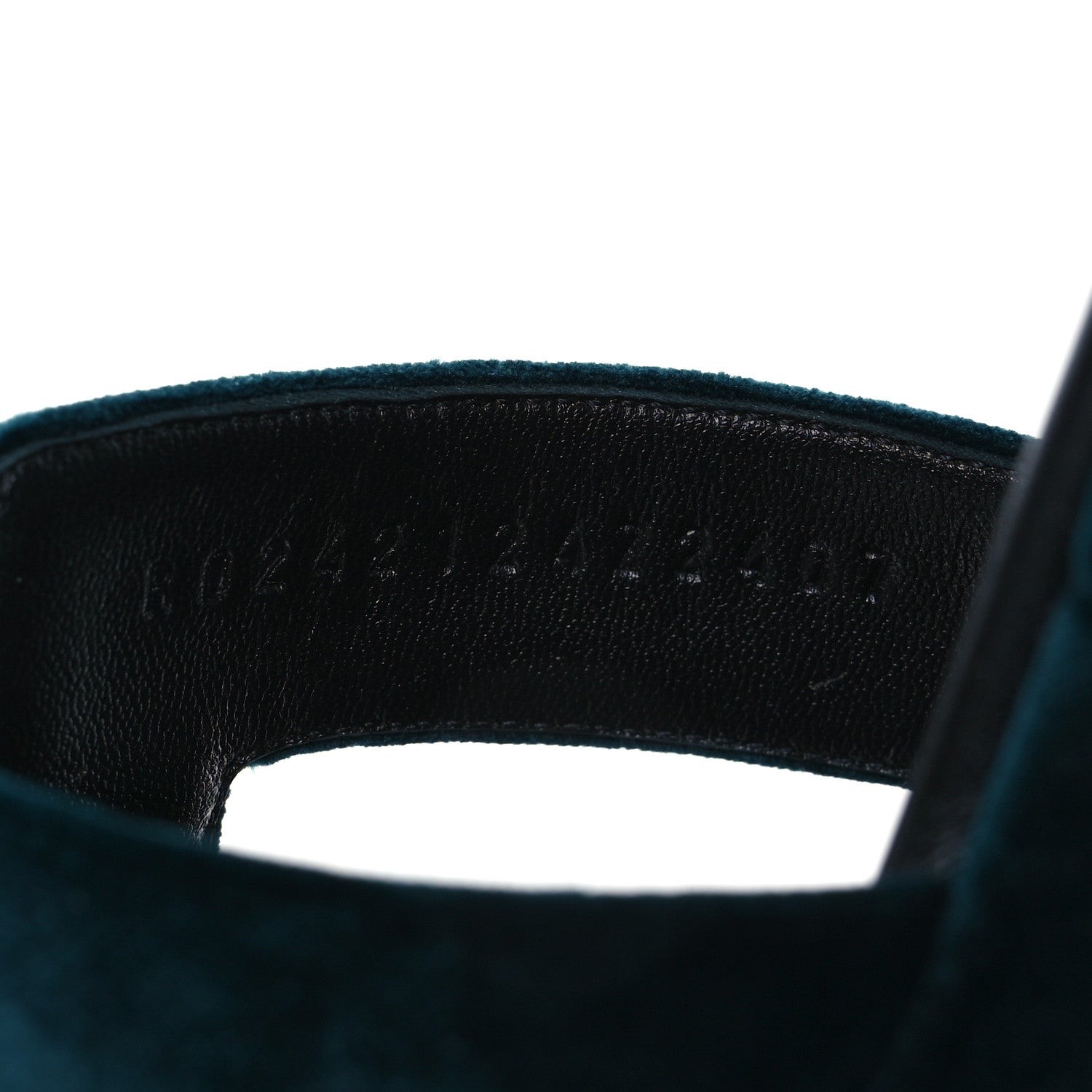 Hermes Velvet Jam 30 Sandals 39 Vert Fonce 10 of 12