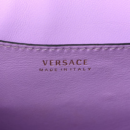 Versace Grained Calfskin Small La Medusa Top Handle Bag White 5 of 10