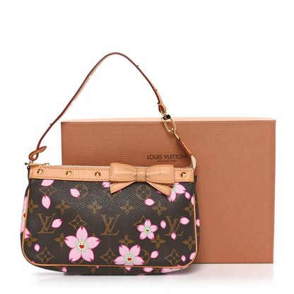 Louis Vuitton Monogram Cherry Blossom Pochette Accessories Brown 11 of 11