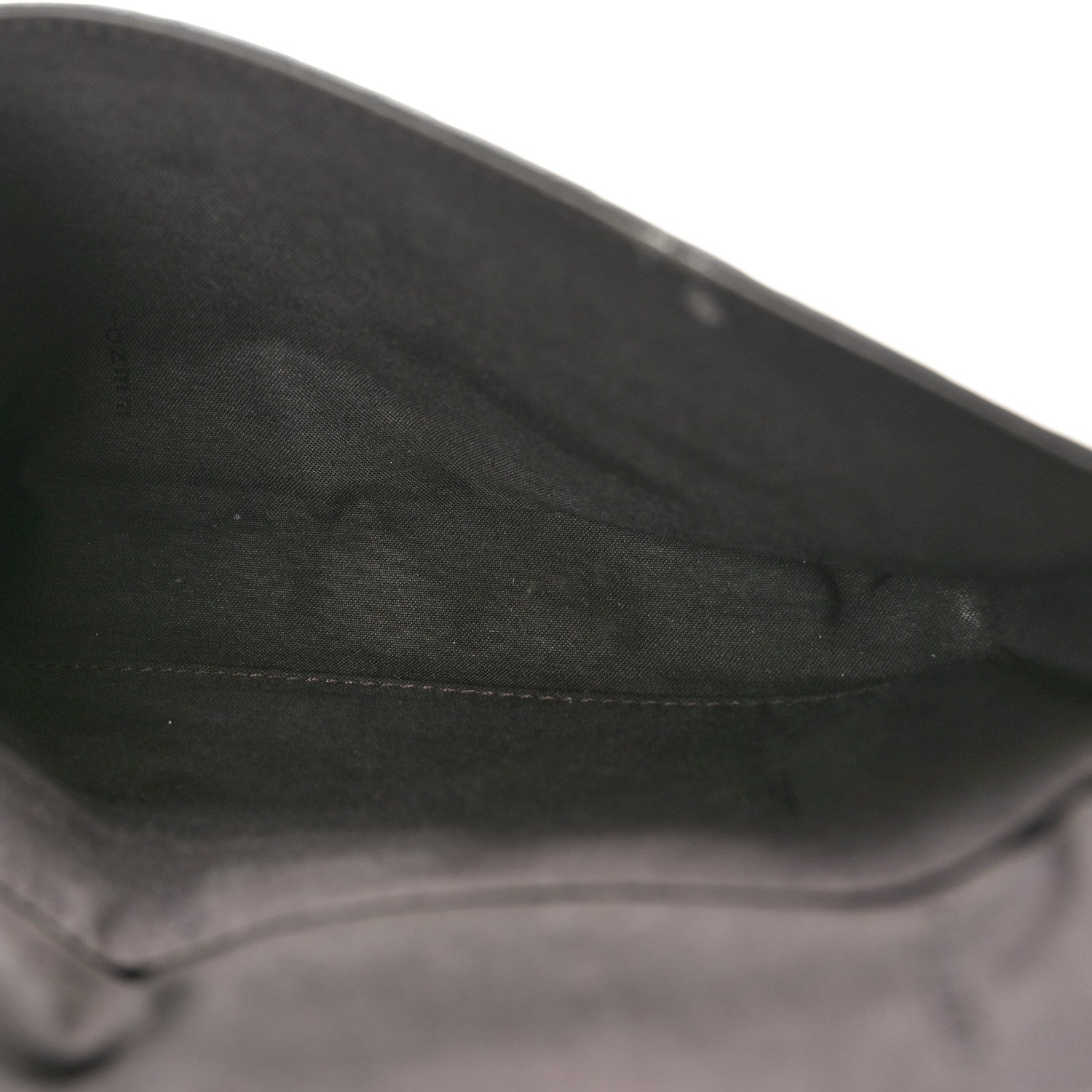 Fendi Vitello Soft F is Fendi Bi-Color FF 1974 Embossed Envelope Wallet On Chain with Pouches Maya Black 6 of 12
