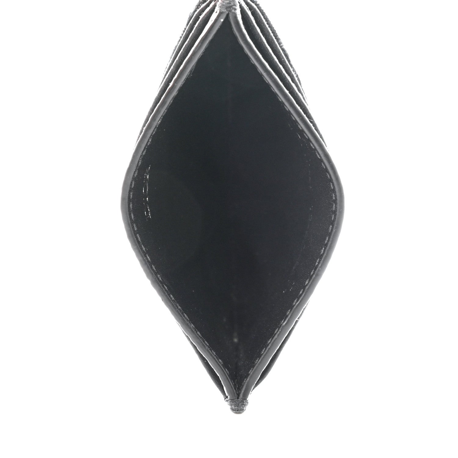Christian Dior Calfskin Oblique Card Holder Black 5 of 7
