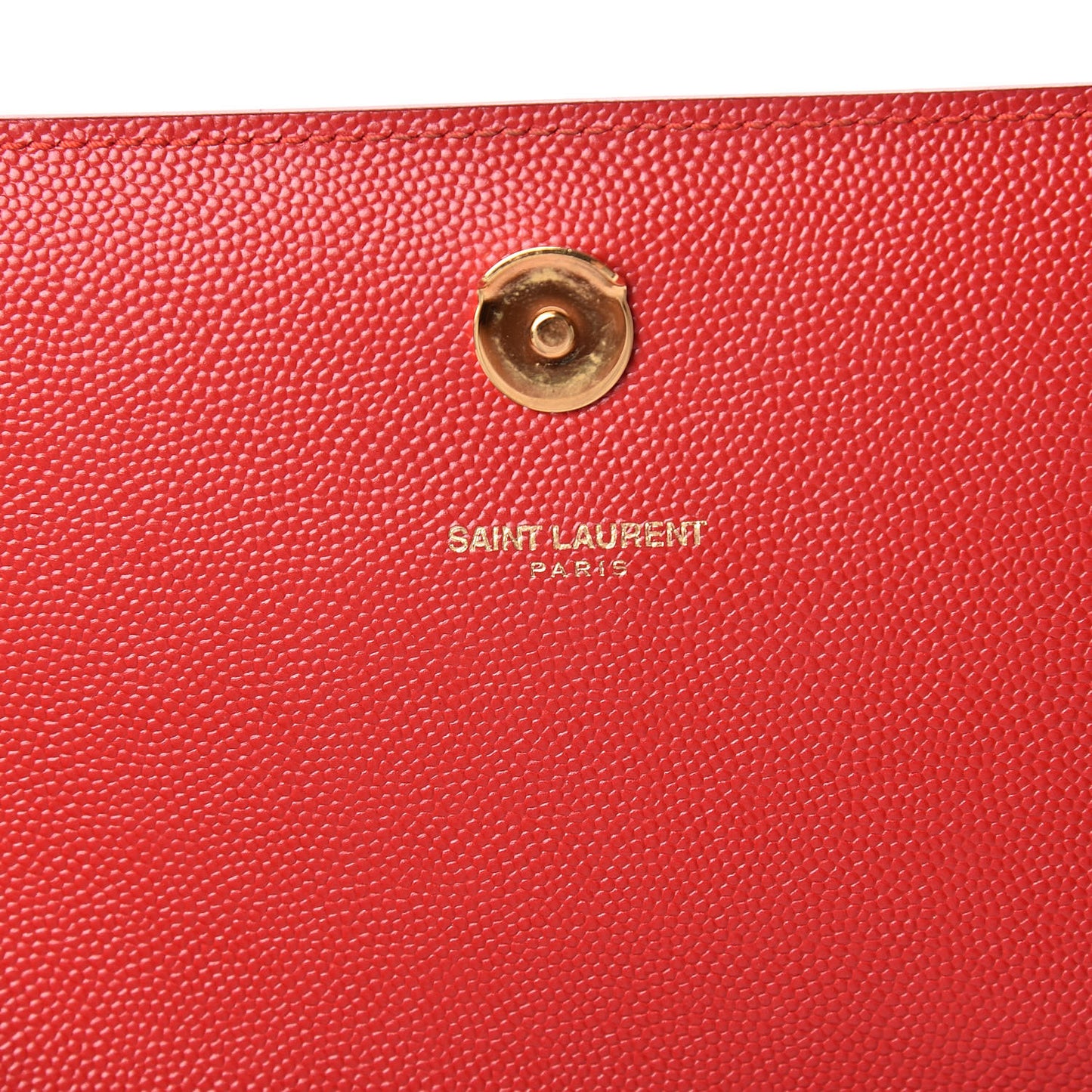 Grain De Poudre Medium Monogram Kate Satchel Red