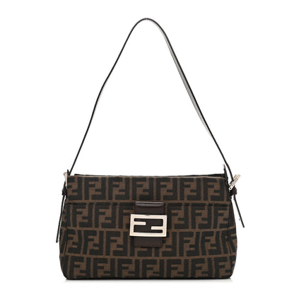 Fendi Zucca Shoulder Bag Tobacco 1 of 9