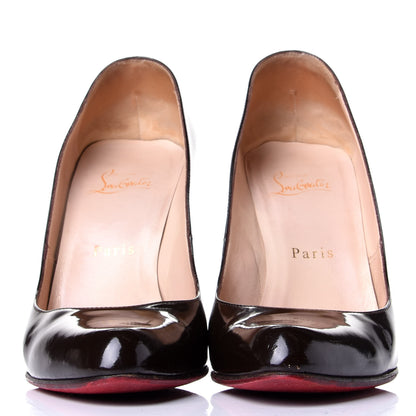 Christian Louboutin Patent Decollete 868 100 Pumps 39 Black 2 of 10