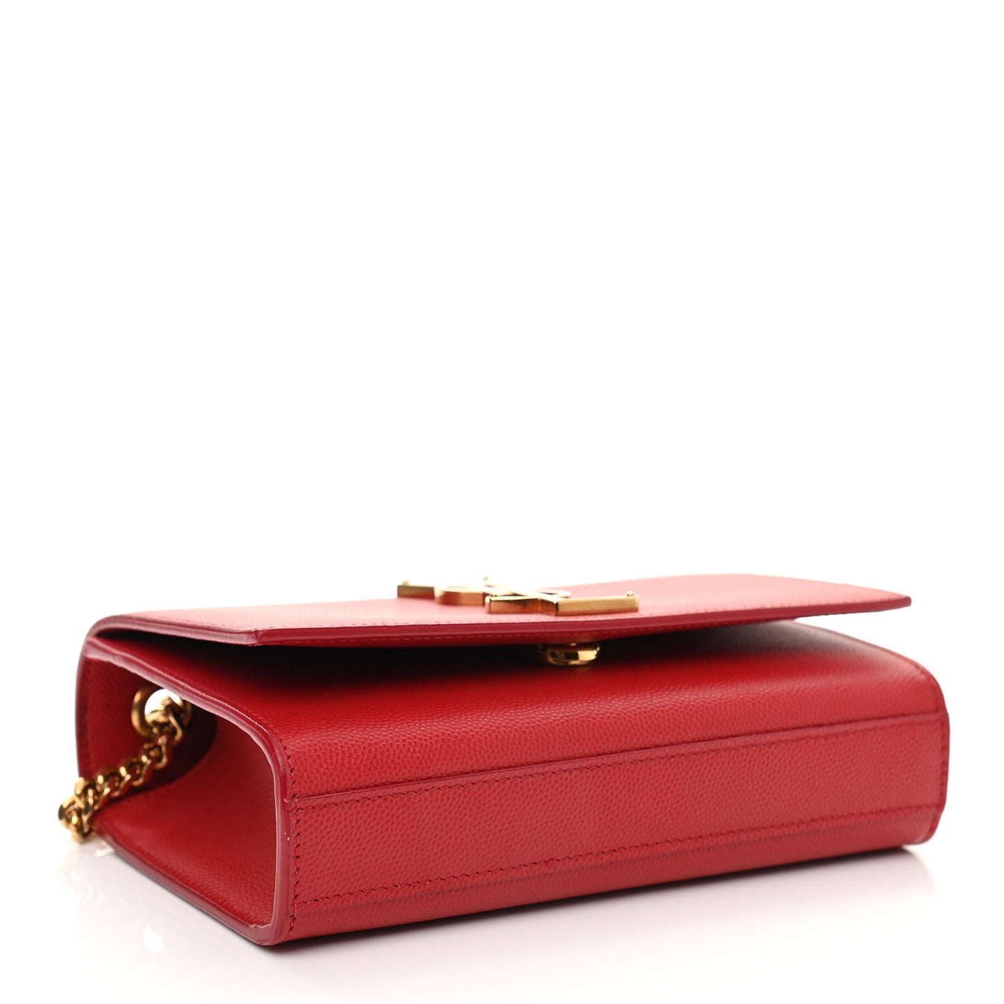 Grain De Poudre Small Monogram Kate Satchel Red