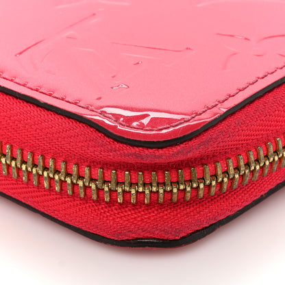 Louis Vuitton Vernis Zippy Wallet Freesia 20 of 21