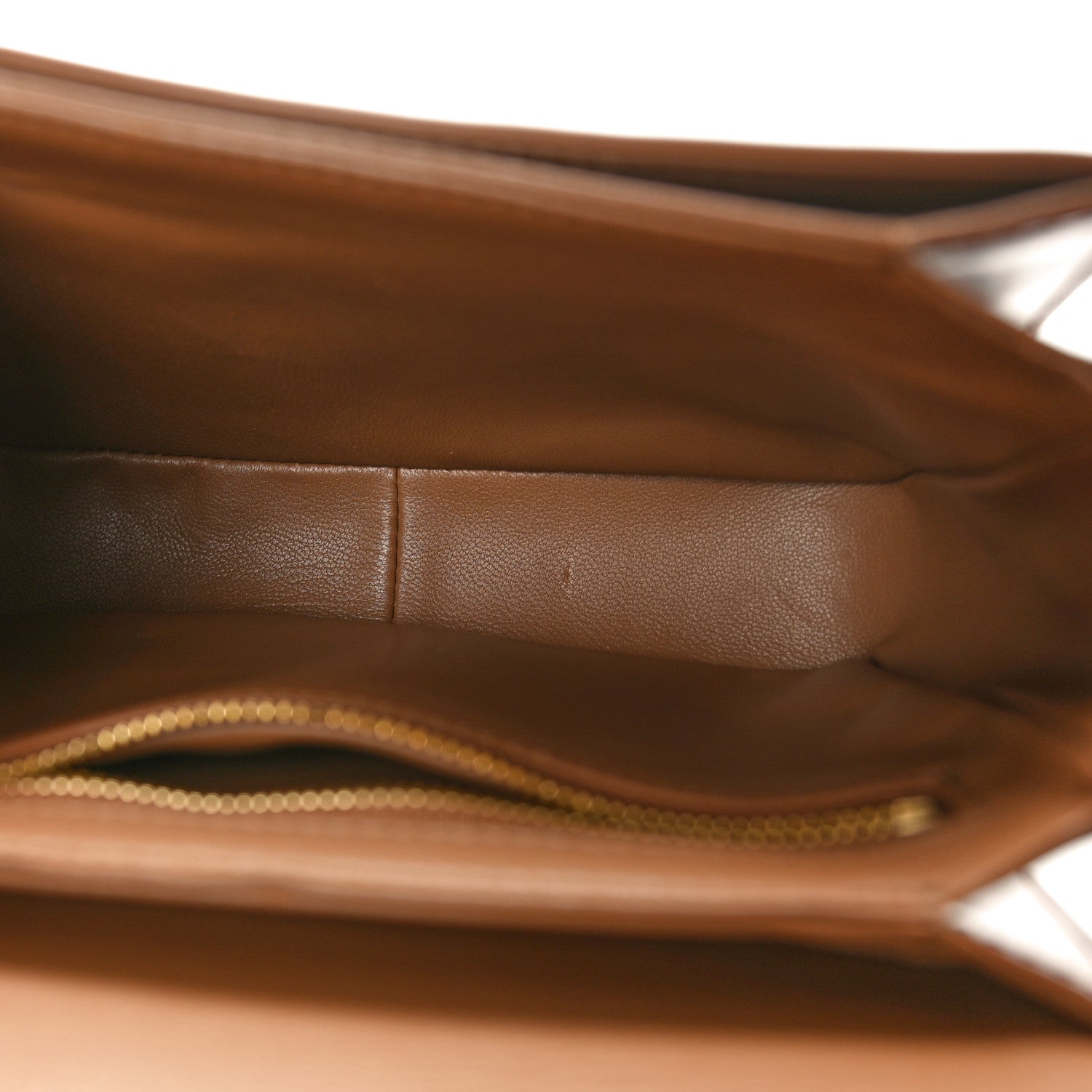 Celine Shiny Calfskin Teen Triomphe Bronze 5 of 9