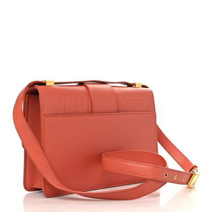 Christian Dior Smooth Calfskin 30 Montaigne Flap Bag Indian Red 2 of 5