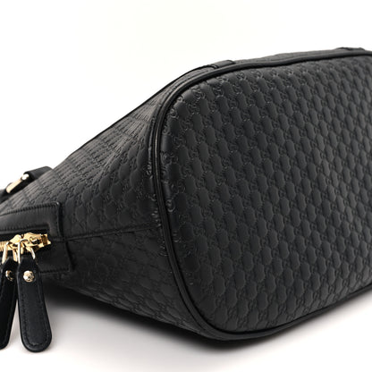 Gucci Microguccissima Medium Dome Bag Black 9 of 10