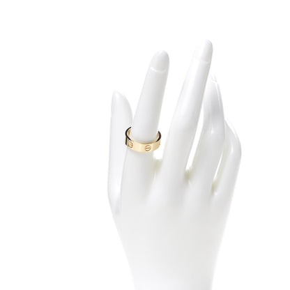 Cartier 18K Yellow Gold 5.5mm LOVE Ring 58 8.5 2 of 6