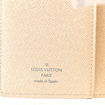 Louis Vuitton Damier Azur Small Ring Agenda Cover 5 of 5