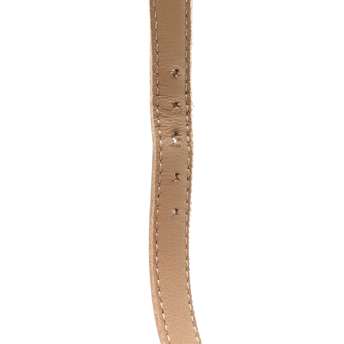 Calfskin CC Platform Sandals 37 Light Beige