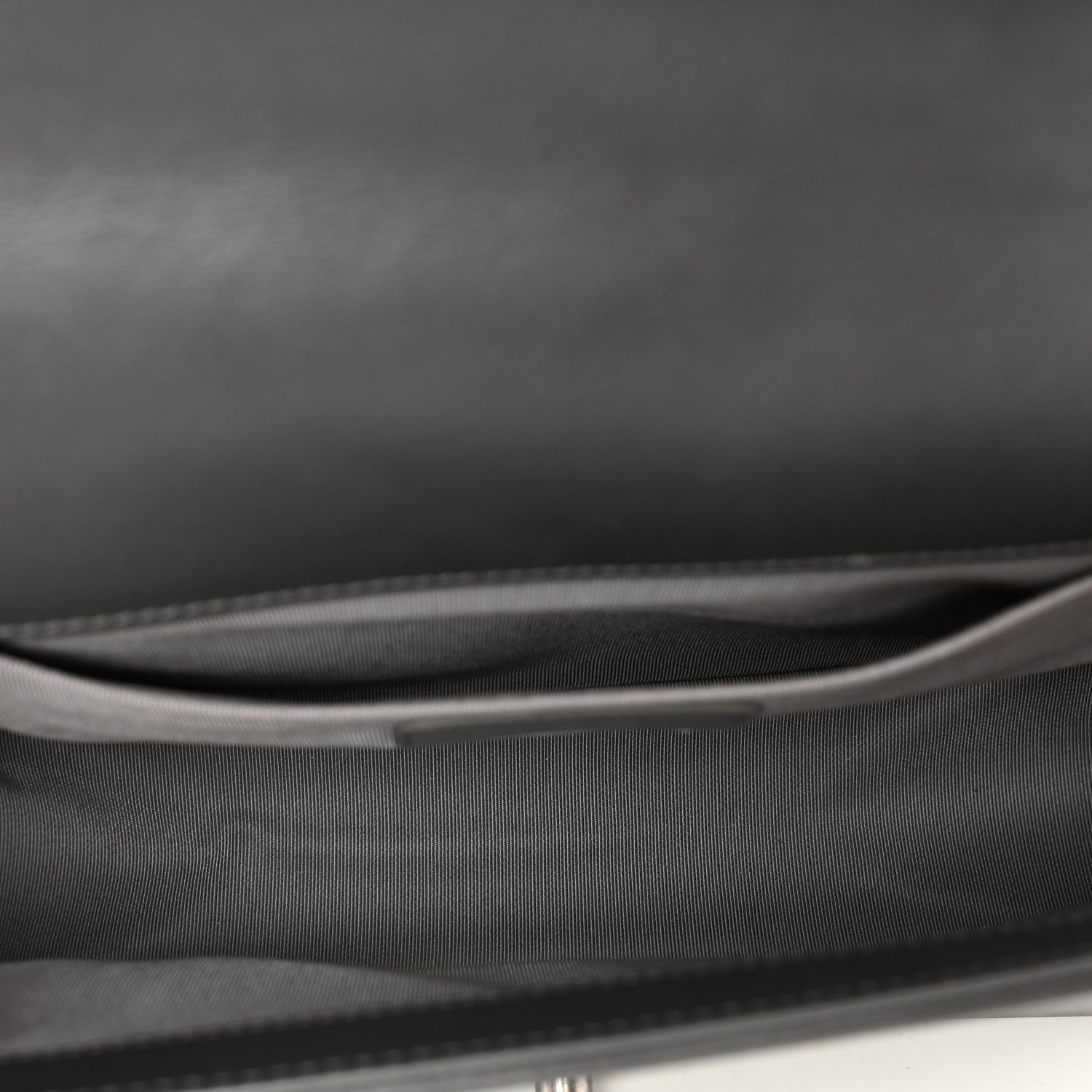 Chanel Lambskin Quilted Medium Boy Flap Dark Grey 6 of 12