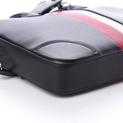 Gucci Calfskin Web Briefcase Black 7 of 8