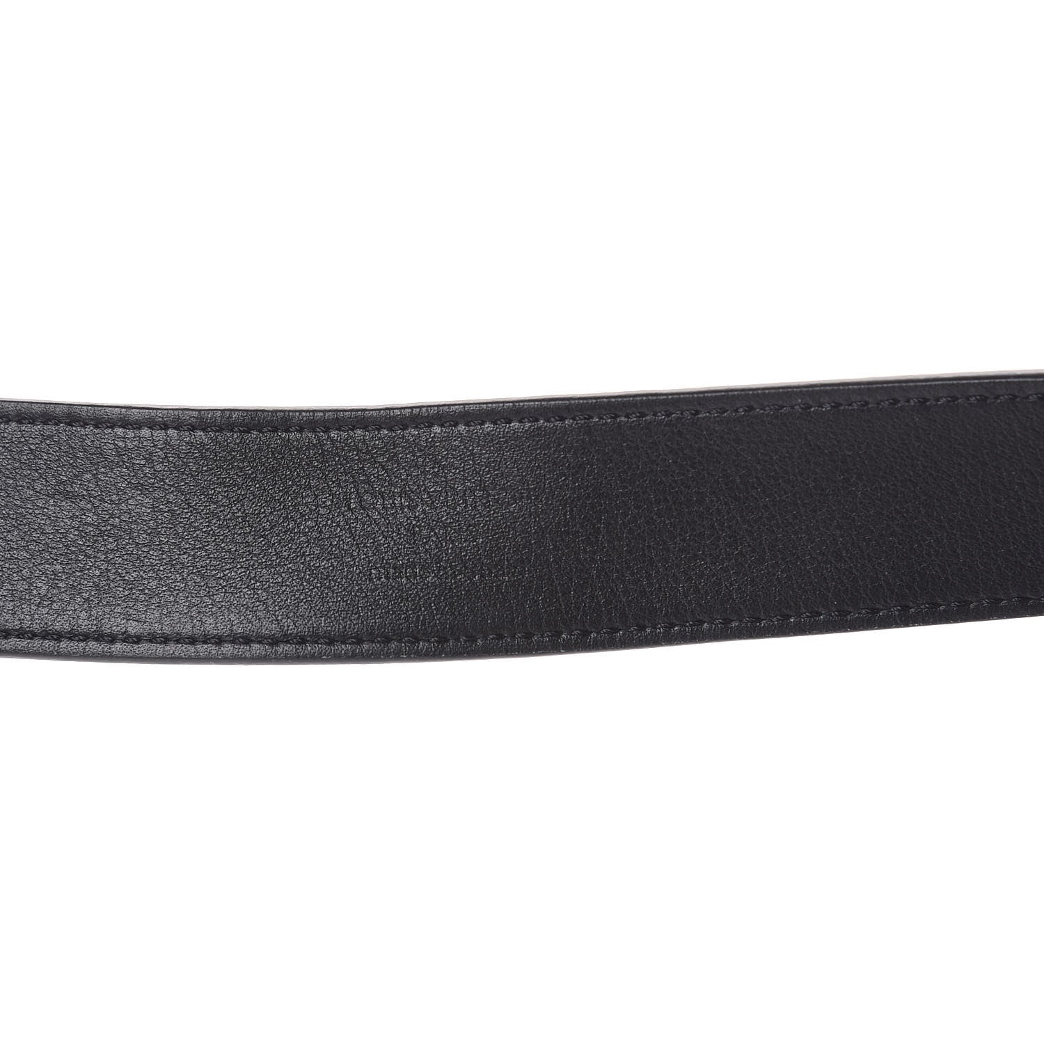 Louis Vuitton Epi 40mm LV Twist Belt 85 34 Black 6 of 7
