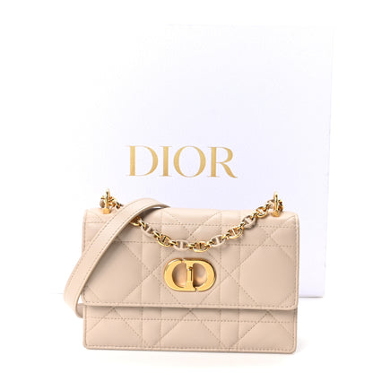 Christian Dior Lambskin Macrocannage Mini Miss Caro Bag Caramel Beige 11 of 11