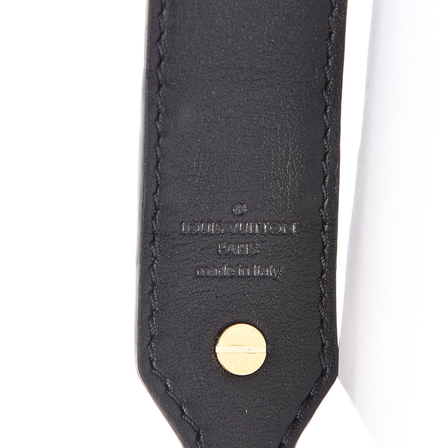 Louis Vuitton Monogram Bandouliere Shoulder Strap XL Black 3 of 5