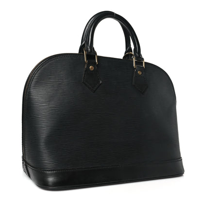 Louis Vuitton Epi Alma PM Black 3 of 8