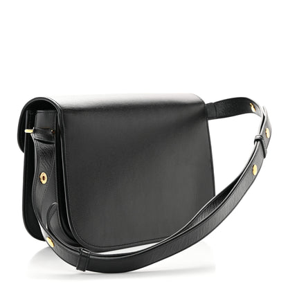 Gucci Azalea Calfskin Horsebit 1955 Shoulder Bag Black 3 of 13