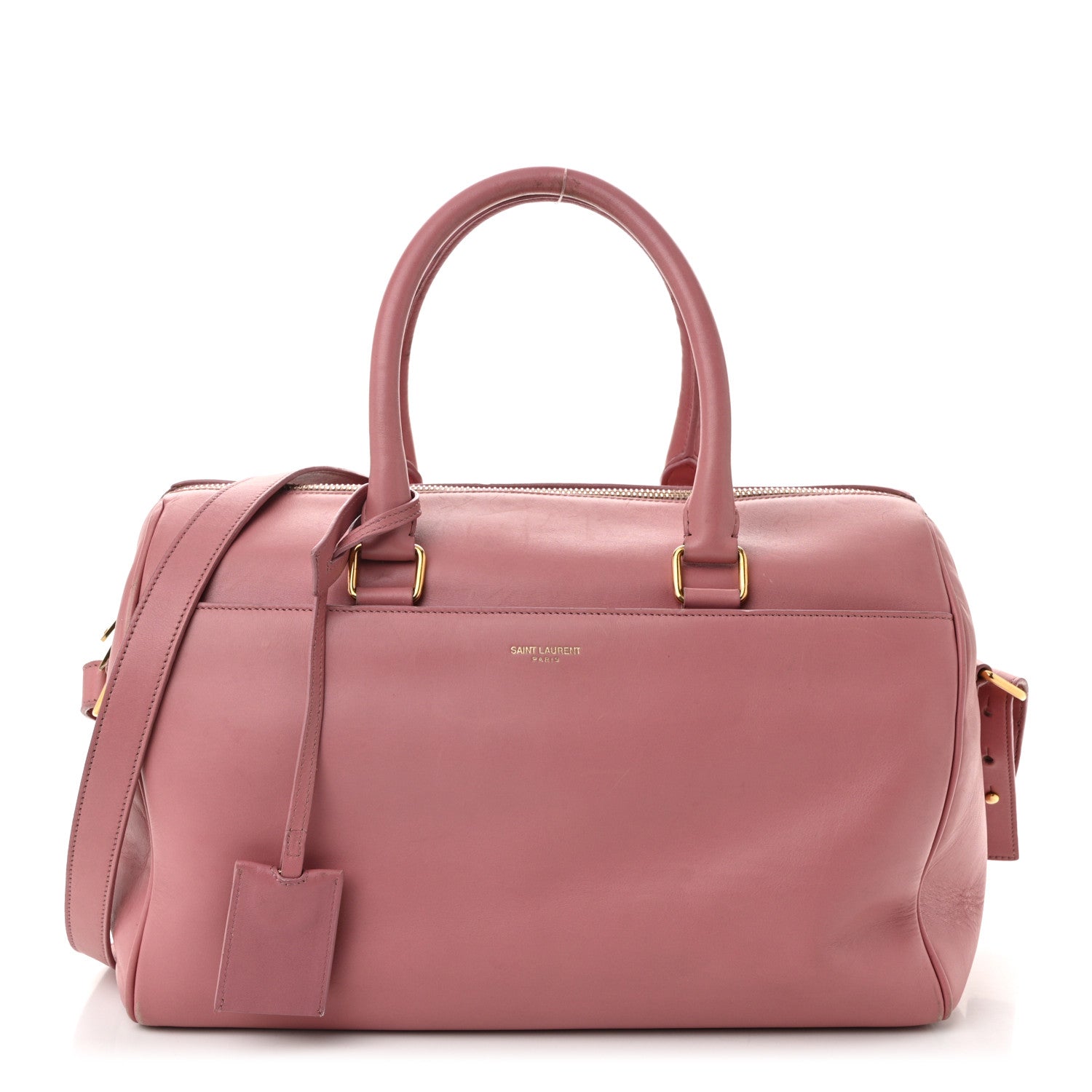 Saint Laurent Calfskin Classic Duffle 6 Pink 1 of 15