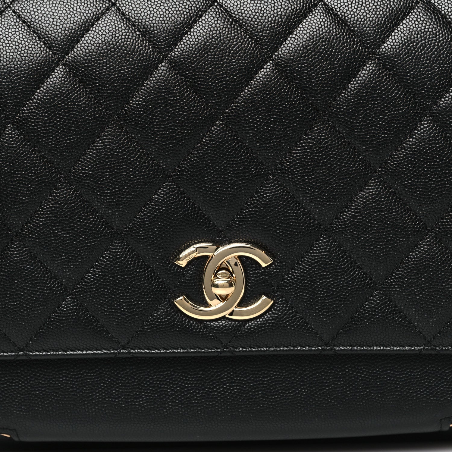 Chanel Caviar Quilted Large Business Affinity Flap Black 8 of 10