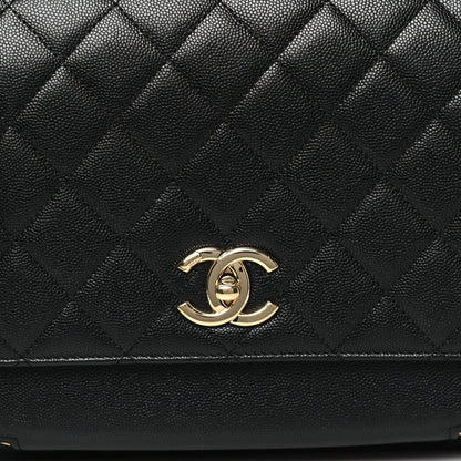 Chanel Caviar Quilted Large Business Affinity Flap Black 8 of 10