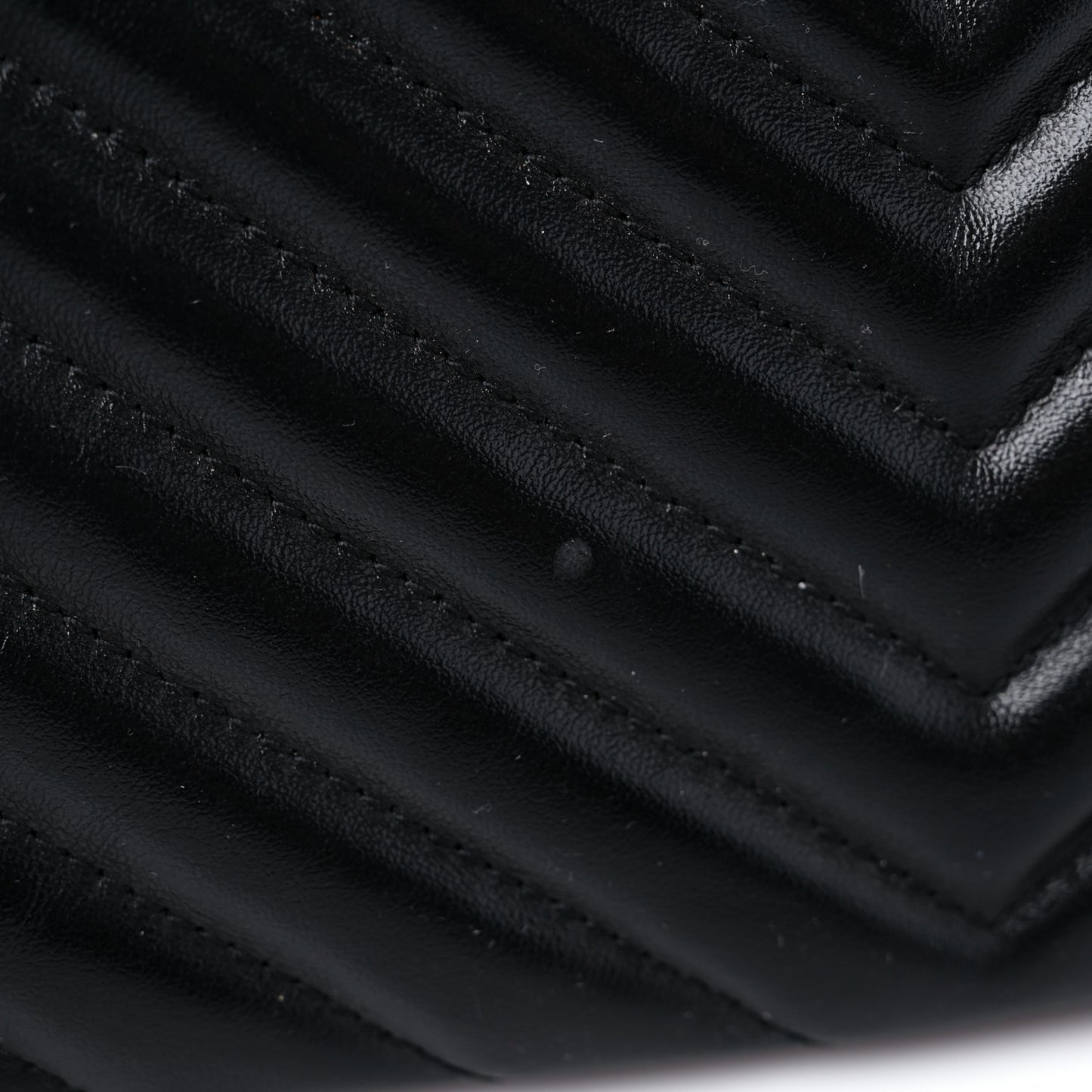 Calfskin Matelasse Monogram Lou Camera Bag Black