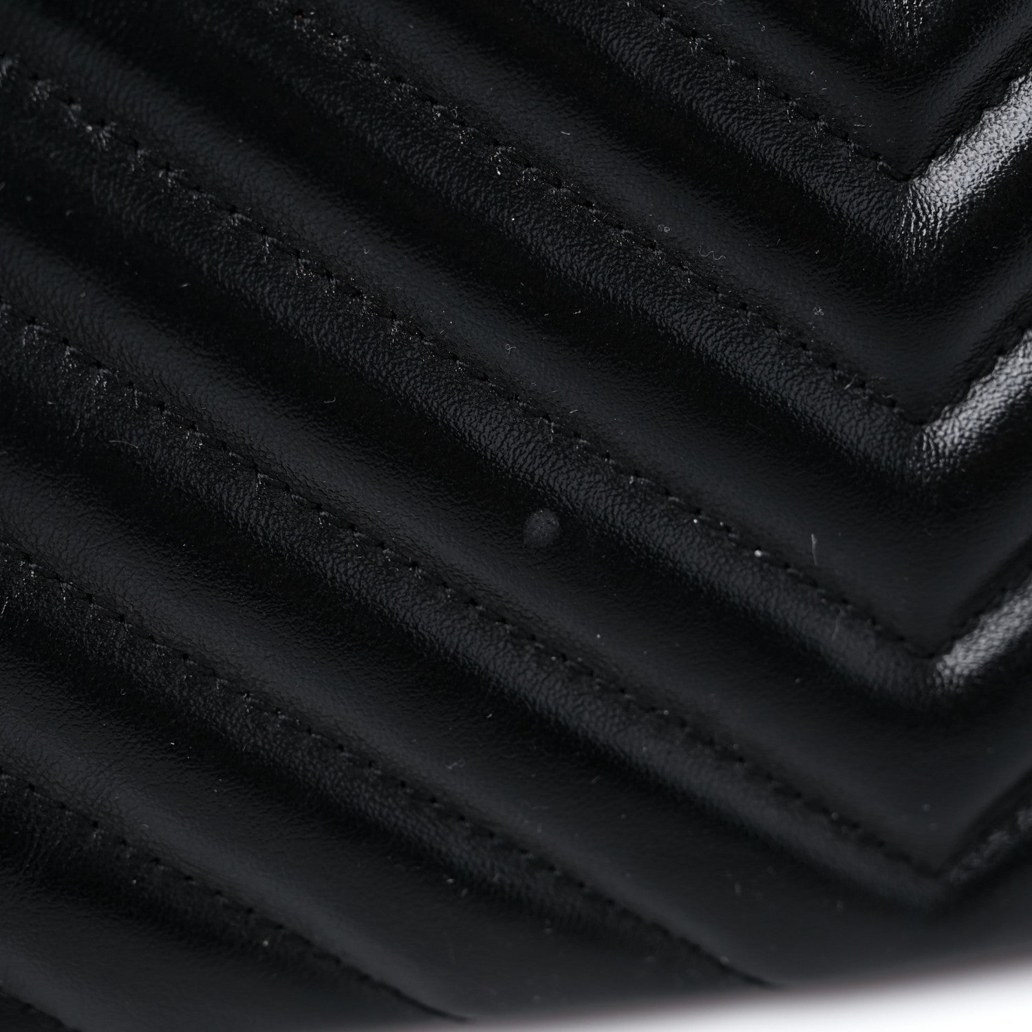 Saint Laurent Calfskin Matelasse Monogram Lou Camera Bag Black 14 of 18