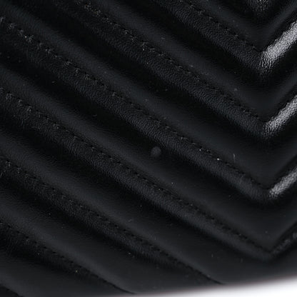 Saint Laurent Calfskin Matelasse Monogram Lou Camera Bag Black 14 of 18