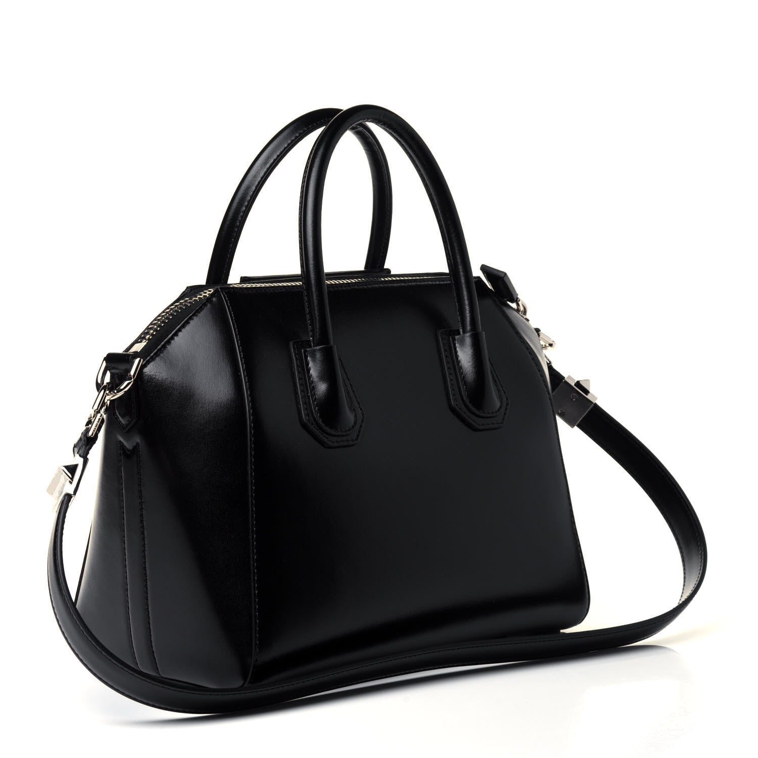 Givenchy Shiny Lord Calfskin Small Antigona Black 2 of 4