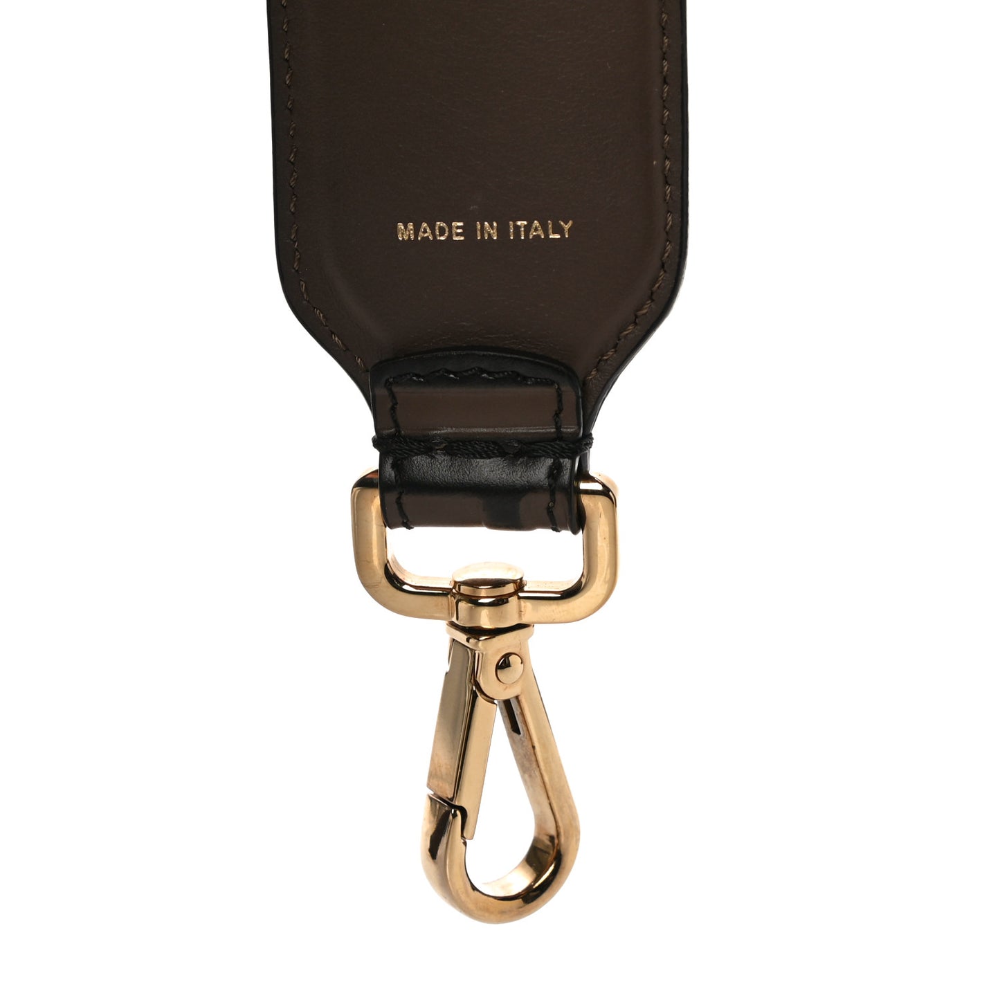 Vitello Century Bi-Color FF 1974 Embossed Strap You Maya Black