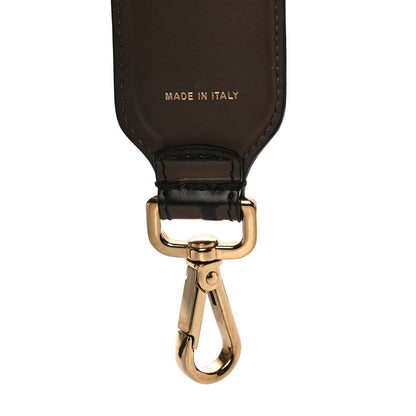 Fendi Vitello Century Bi-Color FF 1974 Embossed Strap You Maya Black 6 of 7
